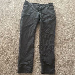 gap gray khaki pants